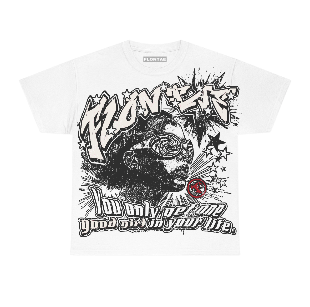 Valentine's Day 4s Flontae T-Shirt Good Girl Graphic