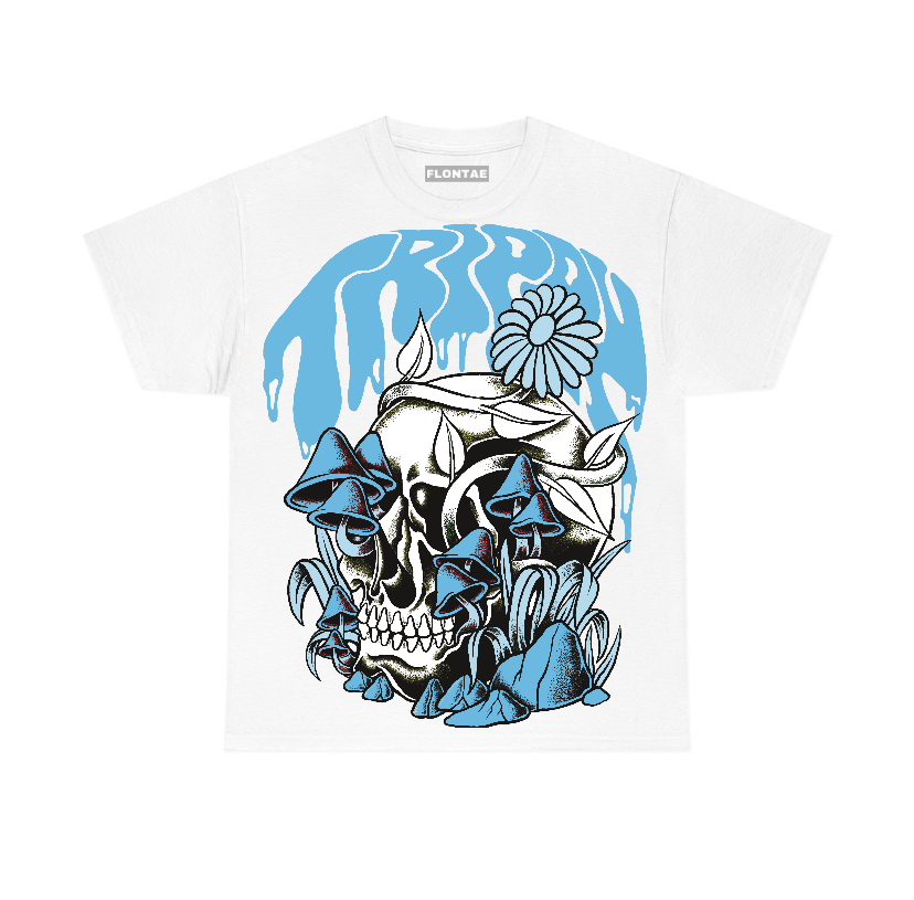 Legend Blue 11s Flontae T-Shirt Trippin Graphic