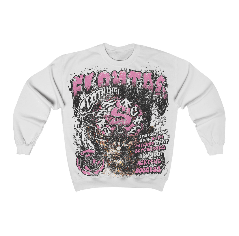 Orchid 4s Flontae Crewneck Sweatshirt Headstorm Graphic