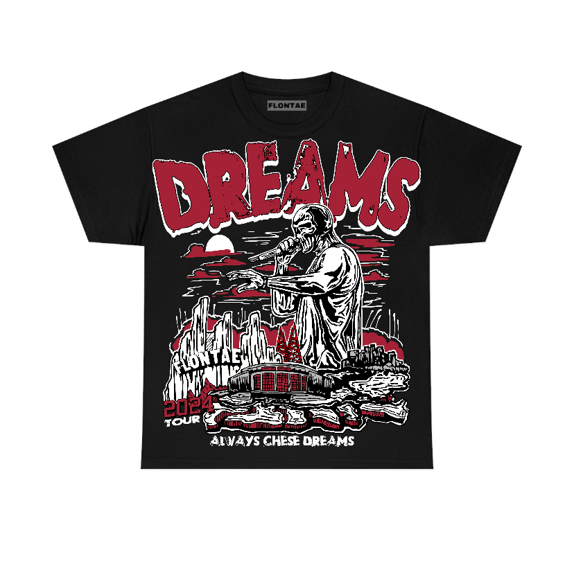 Black Toe 14s Flontae T-Shirt Always Chase Dreams Graphic