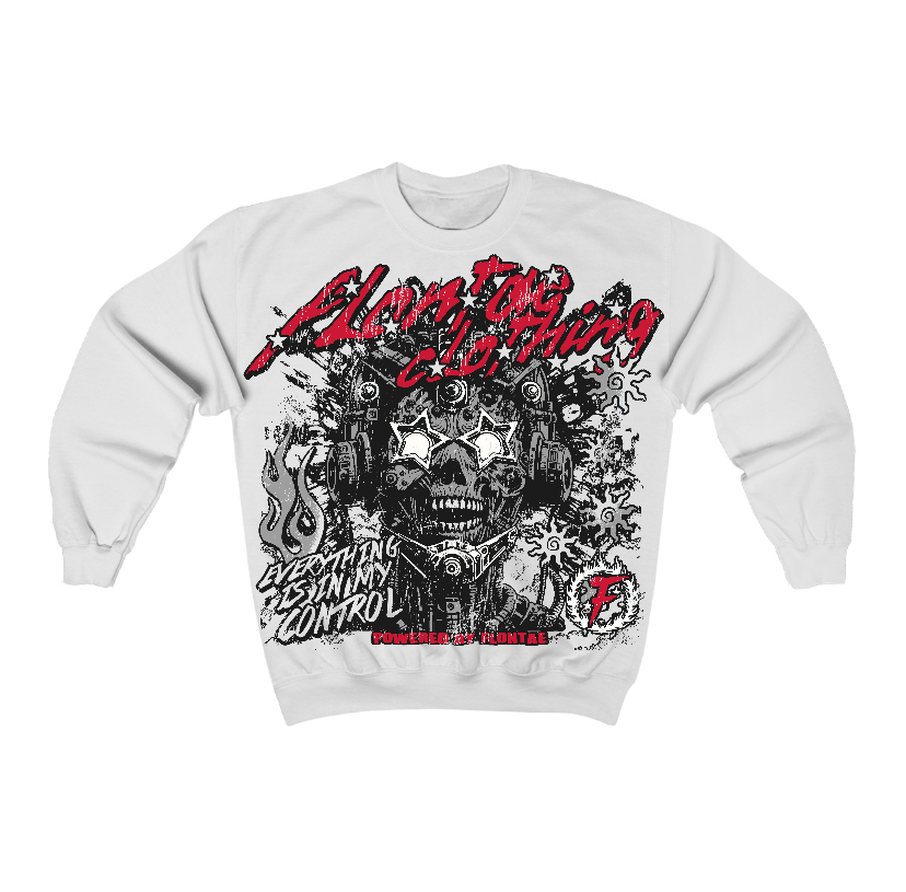 85 Bred 1s Flontae Crewneck Sweatshirt My Control Graphic