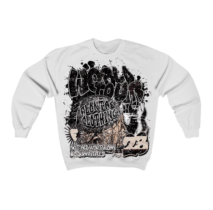 Reverse Metallic 5s Flontae Sweatshirt Intelligence Graphic