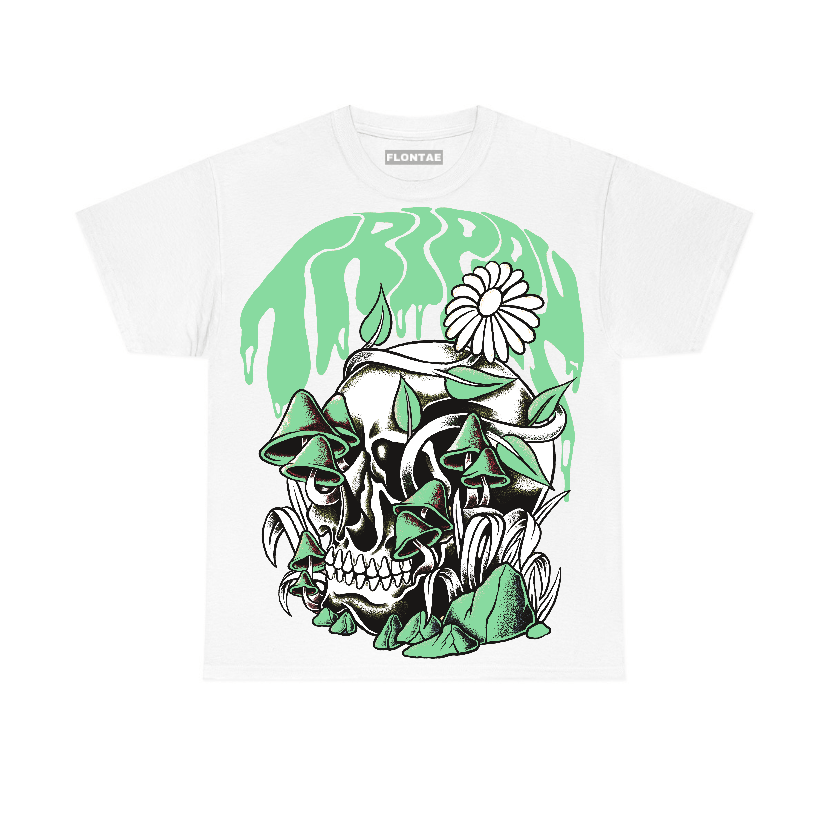 Green Glow 1s Flontae T-Shirt Trippin Graphic