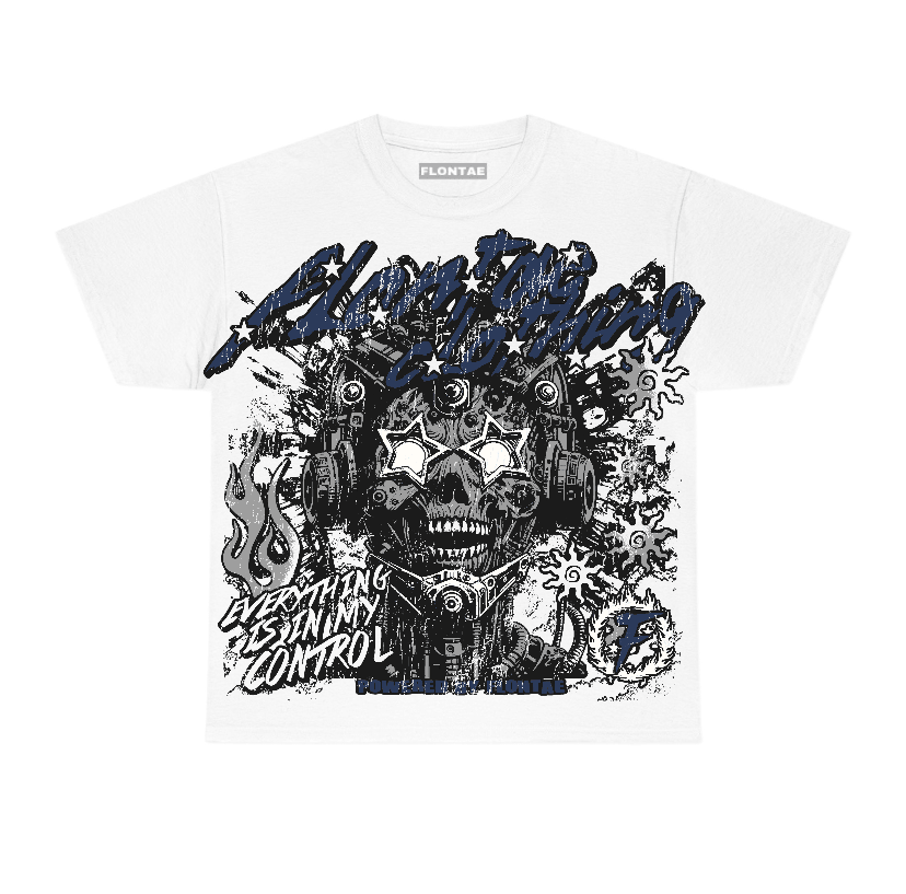 Diffused Blue 3s Flontae T-Shirt My Control Graphic