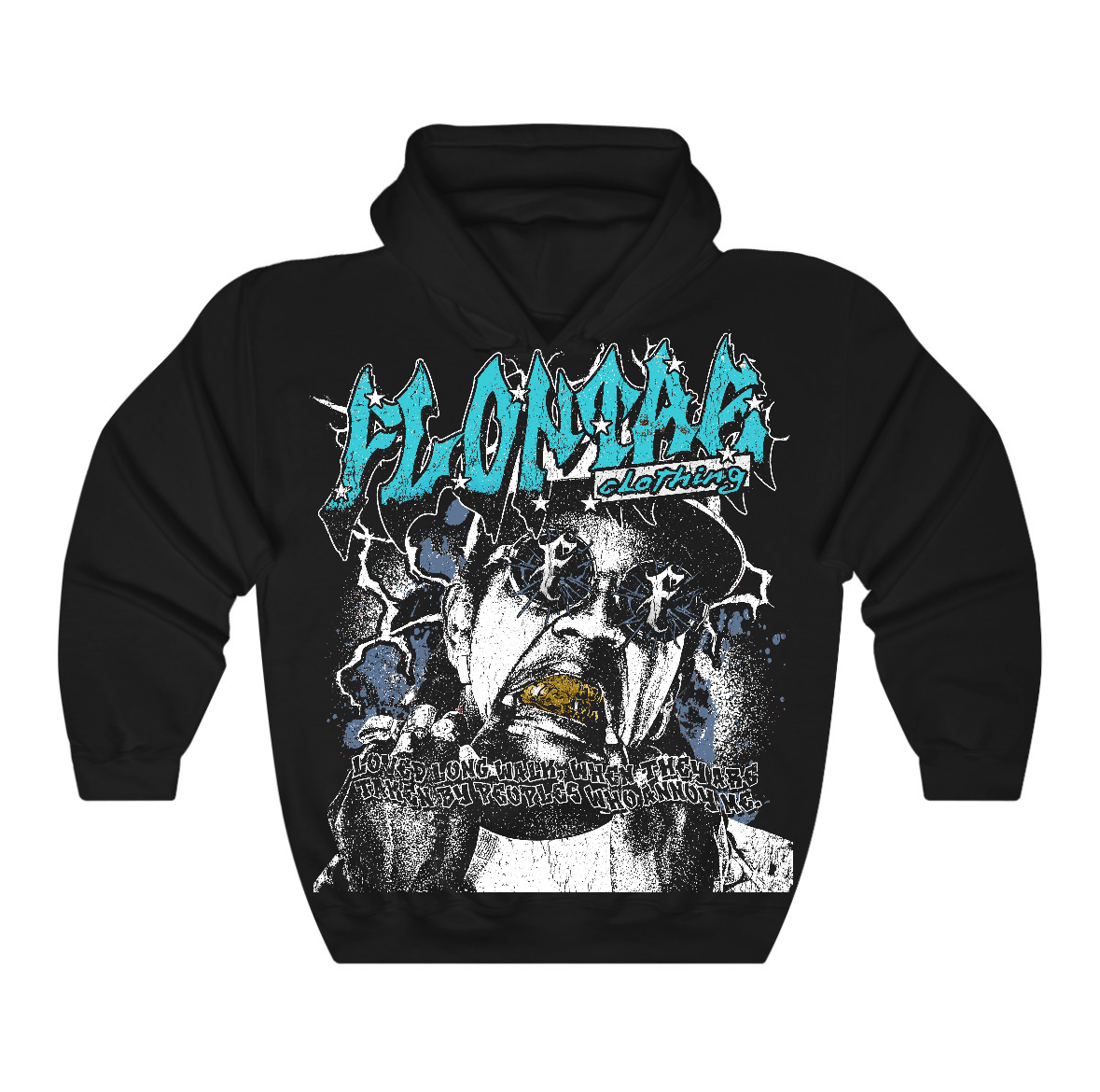 Gamma Blue 11s Flontae Hoodie Annoy Graphic