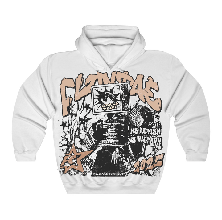Cozy Girl 4s Flontae Hoodie No Victory Graphic