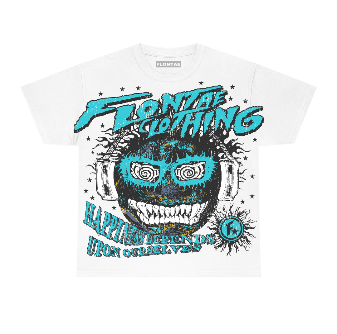 Gamma Blue 11s Flontae T-Shirt Happiness Within Graphic