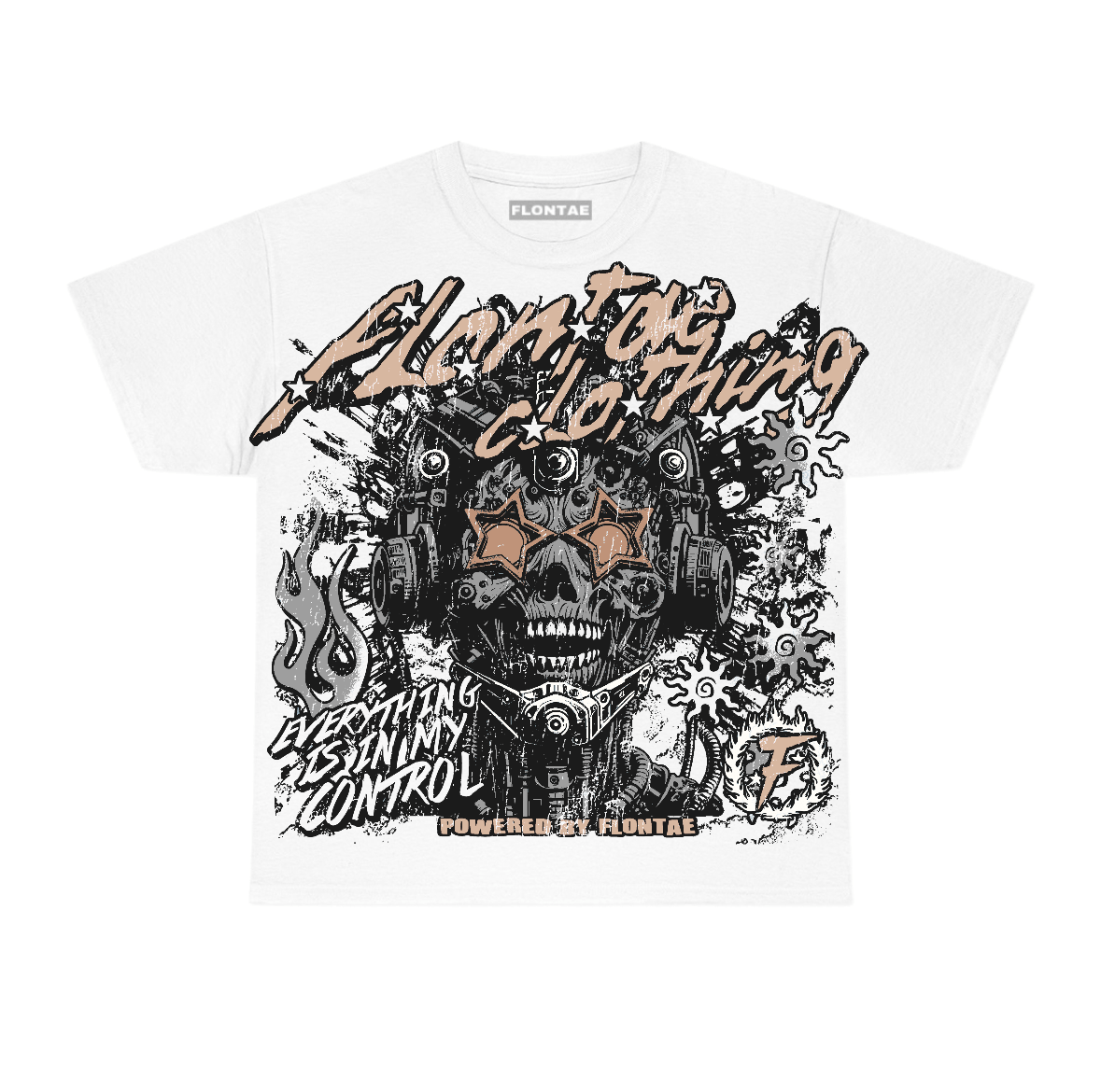 Cozy Girl 4s Flontae T-Shirt My Control Graphic