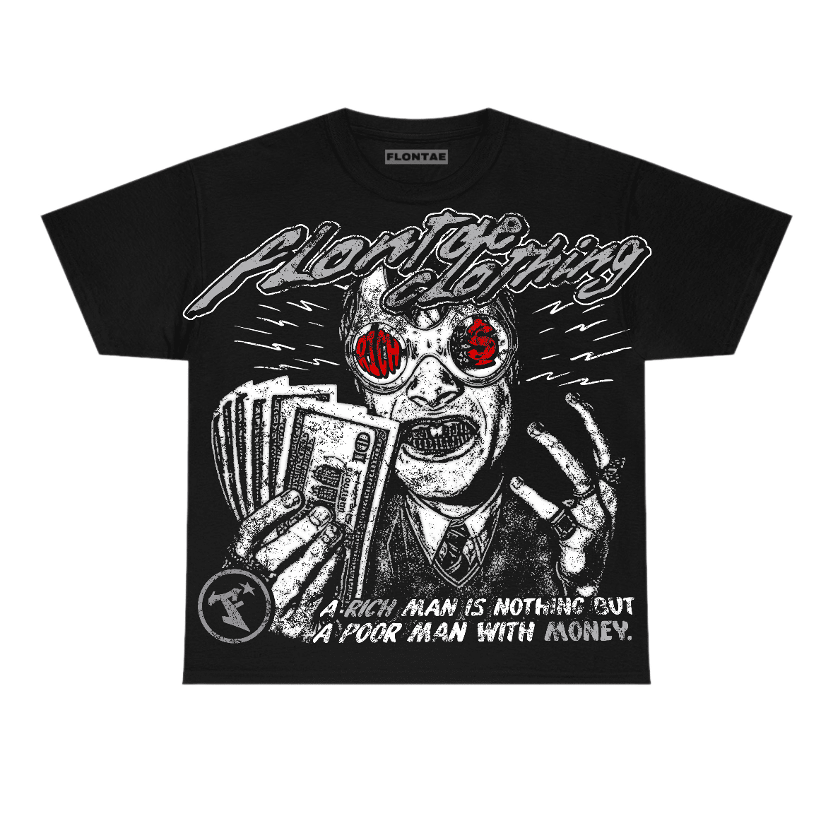 White Cement 4s Flontae T-Shirt Not Better Graphic