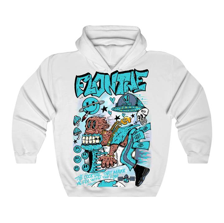 Gamma Blue 11s Flontae Hoodie I Believe Graphic