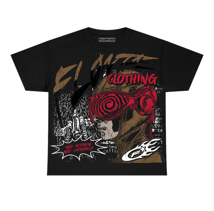 Olive 9s Flontae T-Shirt Justify Graphic