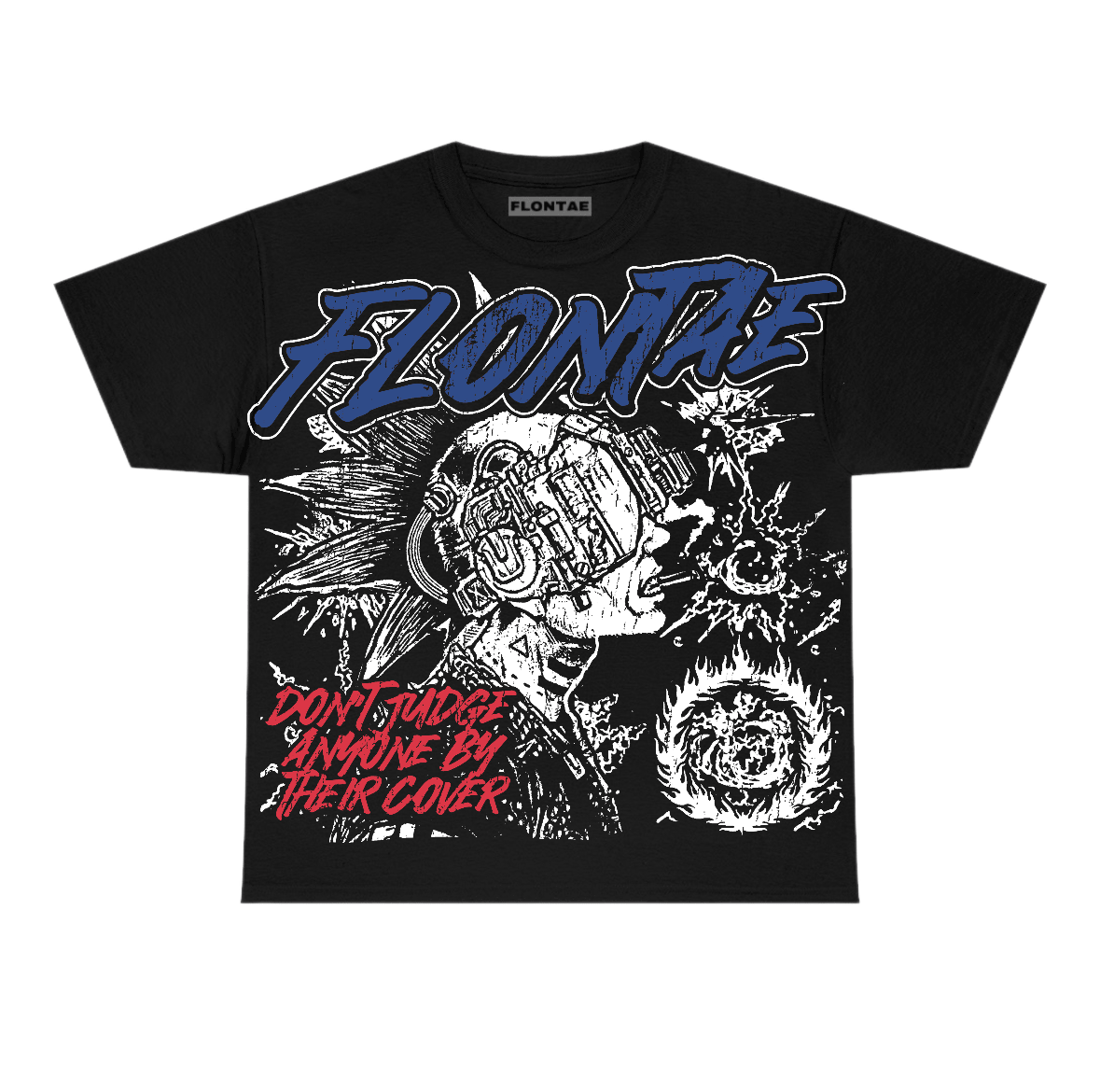 Rare Air 4s Flontae T-Shirt Don't Judge Graphic