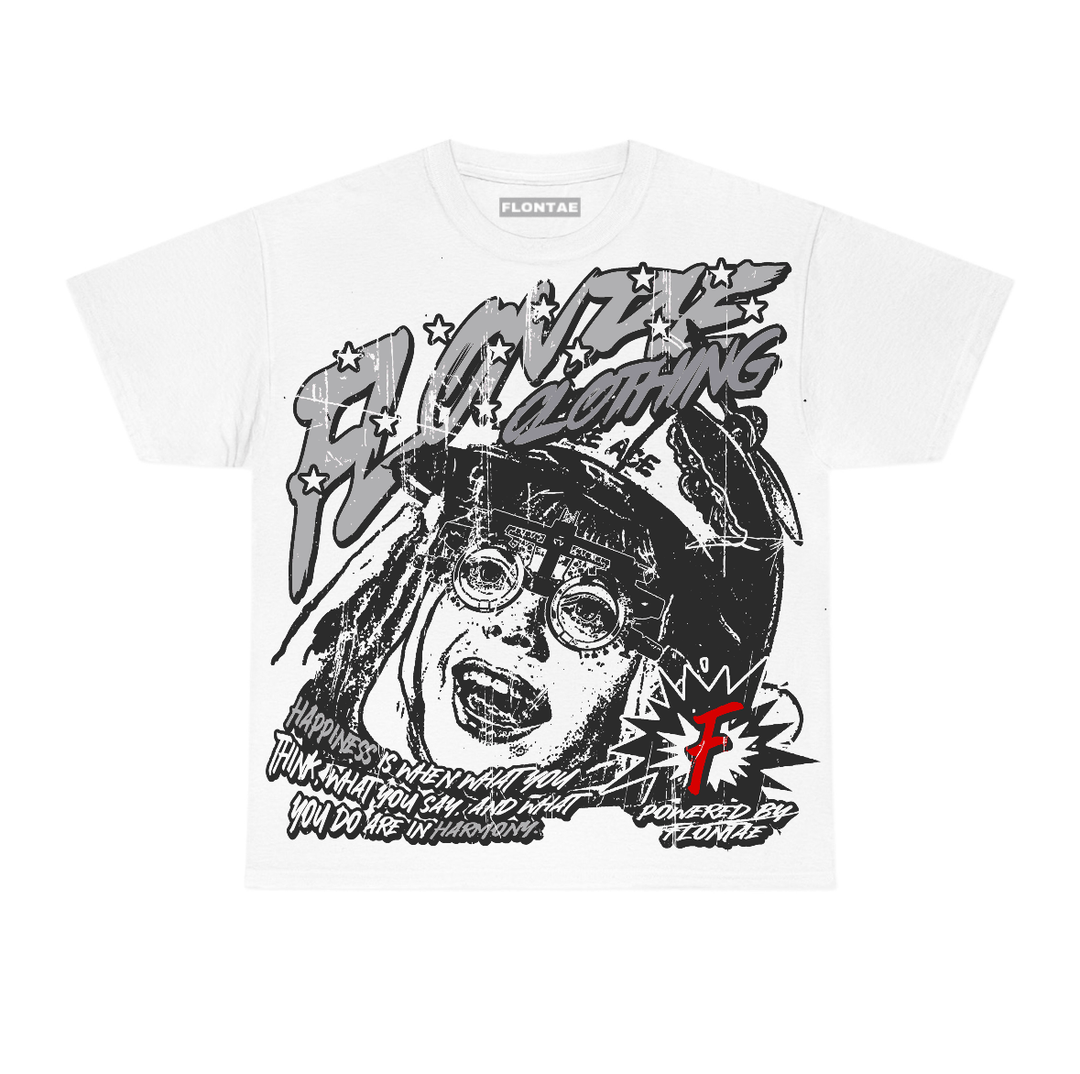 White Cement 4s Flontae T-Shirt Space Is Yours Graphic