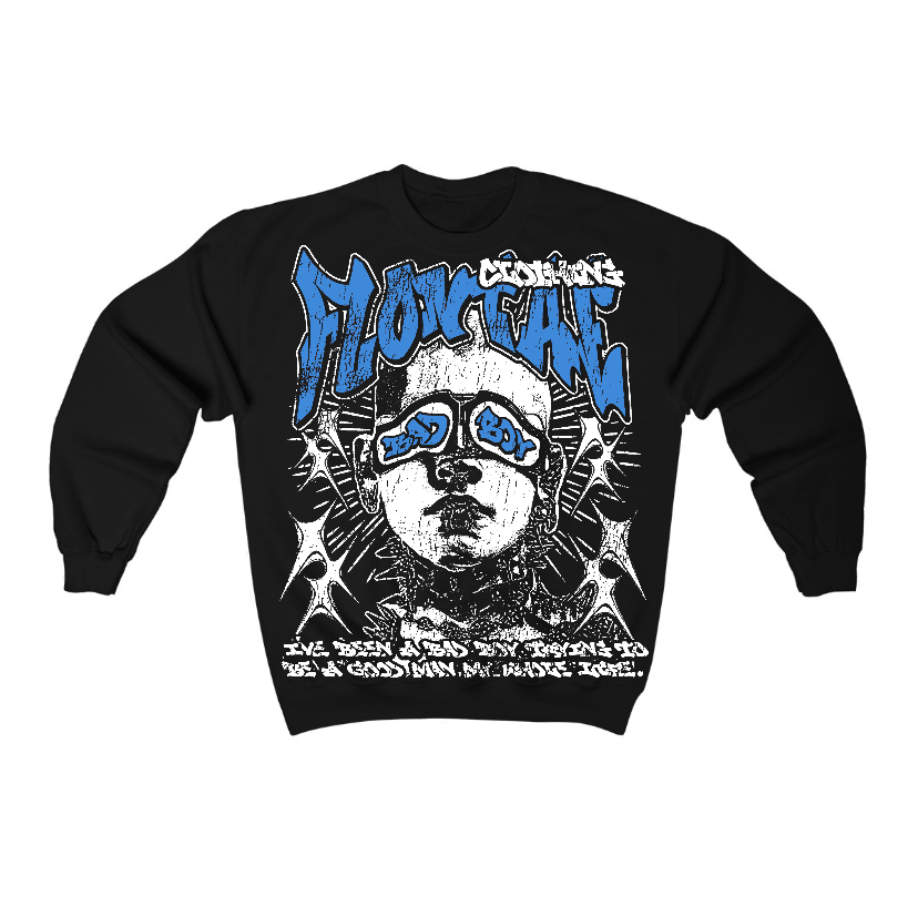 Lucky Shorts 3s Flontae Crewneck Sweatshirt Be Good Graphic