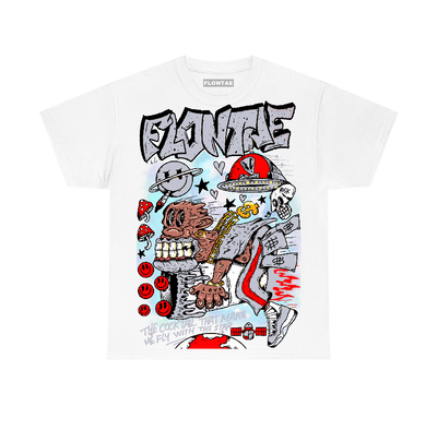 Black Cement 3s Flontae T-Shirt I Believe Graphic