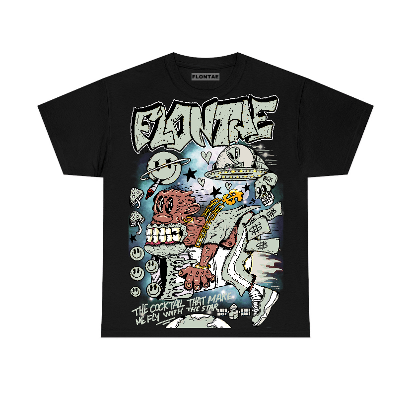 Seafoam 4s Flontae T-Shirt I Believe Graphic