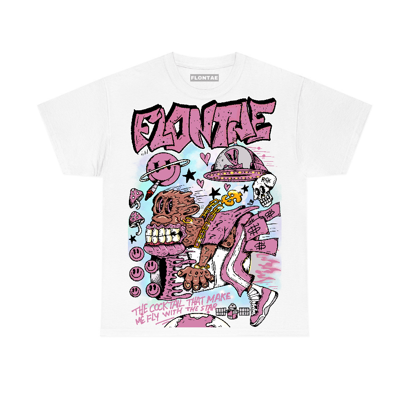 Orchid 4s Flontae T-Shirt I Believe Graphic