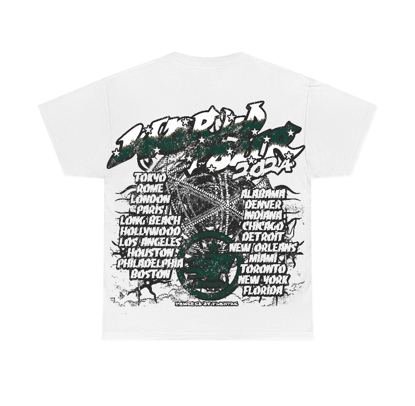 Oxidized Green 4s Flontae T-Shirt No Victory Graphic