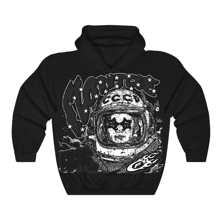 Black Cat 4s Flontae Hoodie Get Around Graphic