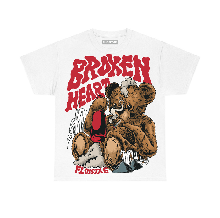 Chicago 1s Low Flontae T-Shirt Broken Heart Graphic
