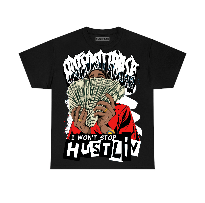 Bred Velvet 11s Flontae T-Shirt Hustlin Graphic