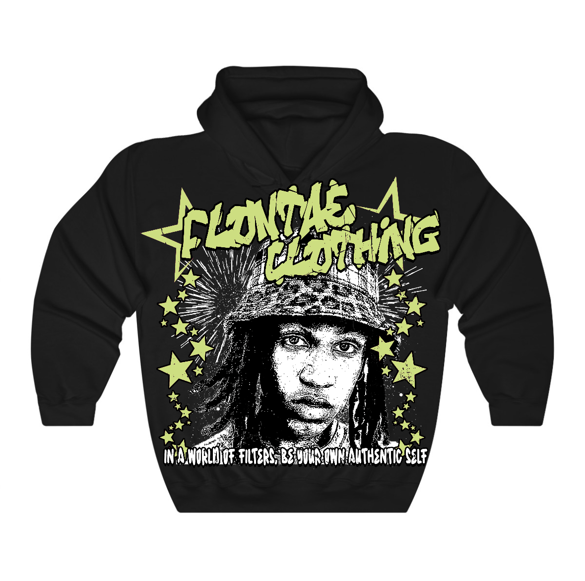 Inner Beast 11s Flontae Hoodie Be Yourself Graphic