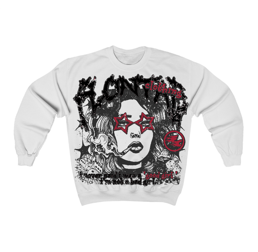 Black Toe 14s Flontae Crewneck Sweatshirt Keep Quiet Graphic