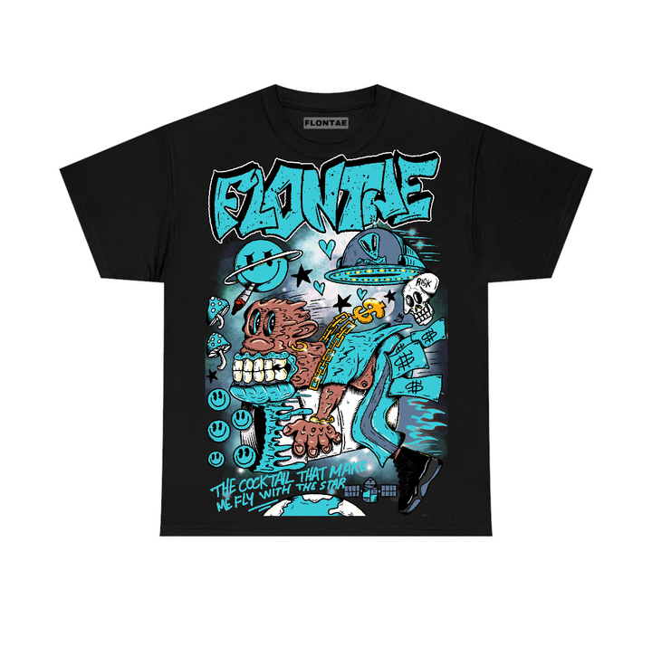 Gamma Blue 11s Flontae T-Shirt I Believe Graphic