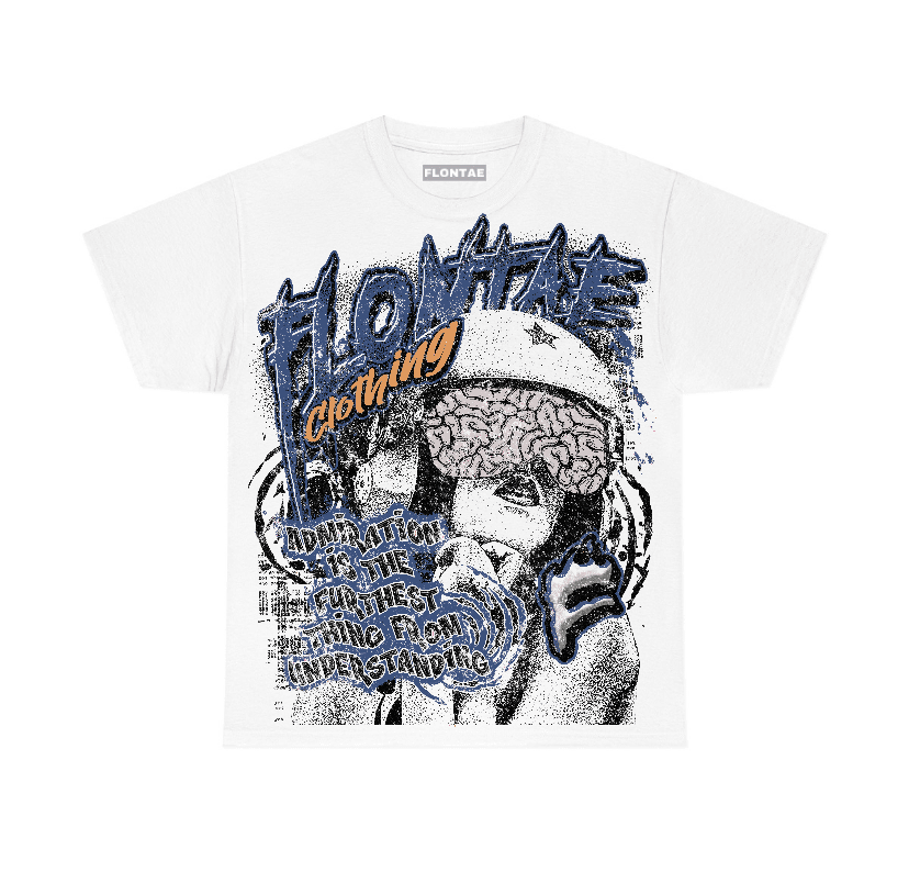 Navy 4s Flontae T-Shirt Understand Graphic