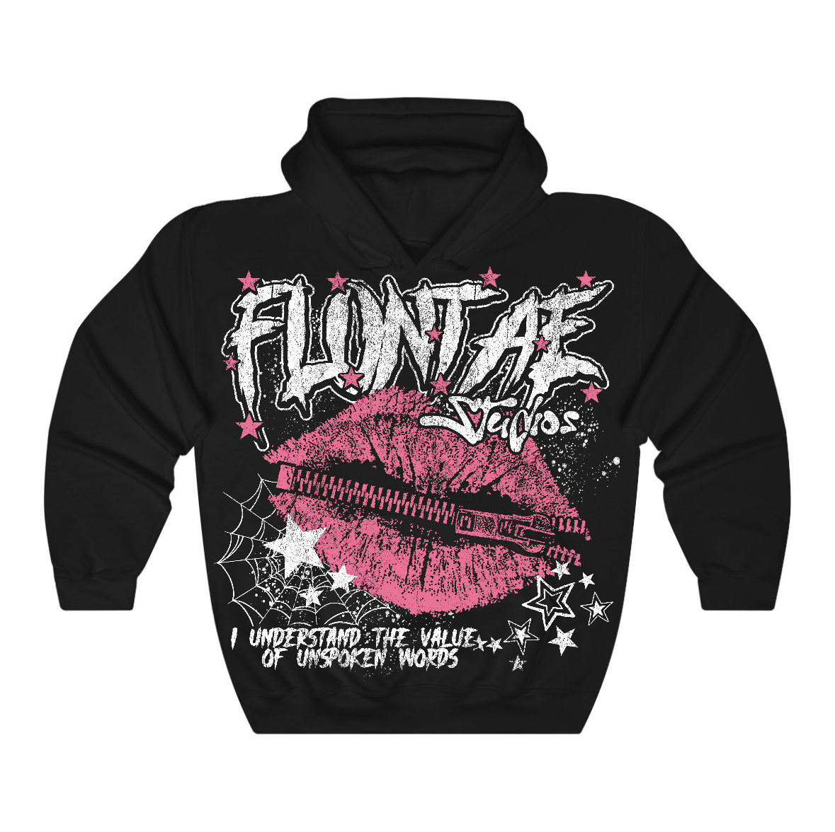 Flontae Hoodie Unspoken Graphic