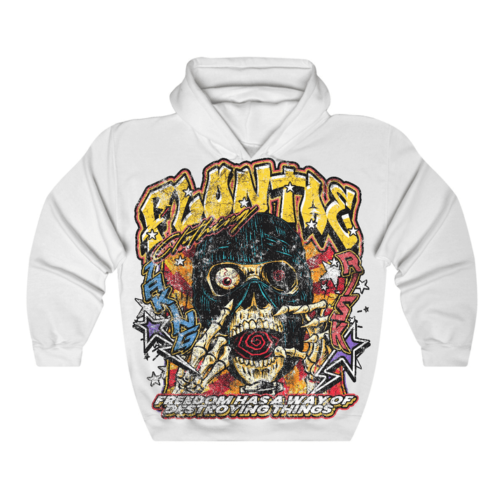 Flontae Hoodie No Helping Me Graphic