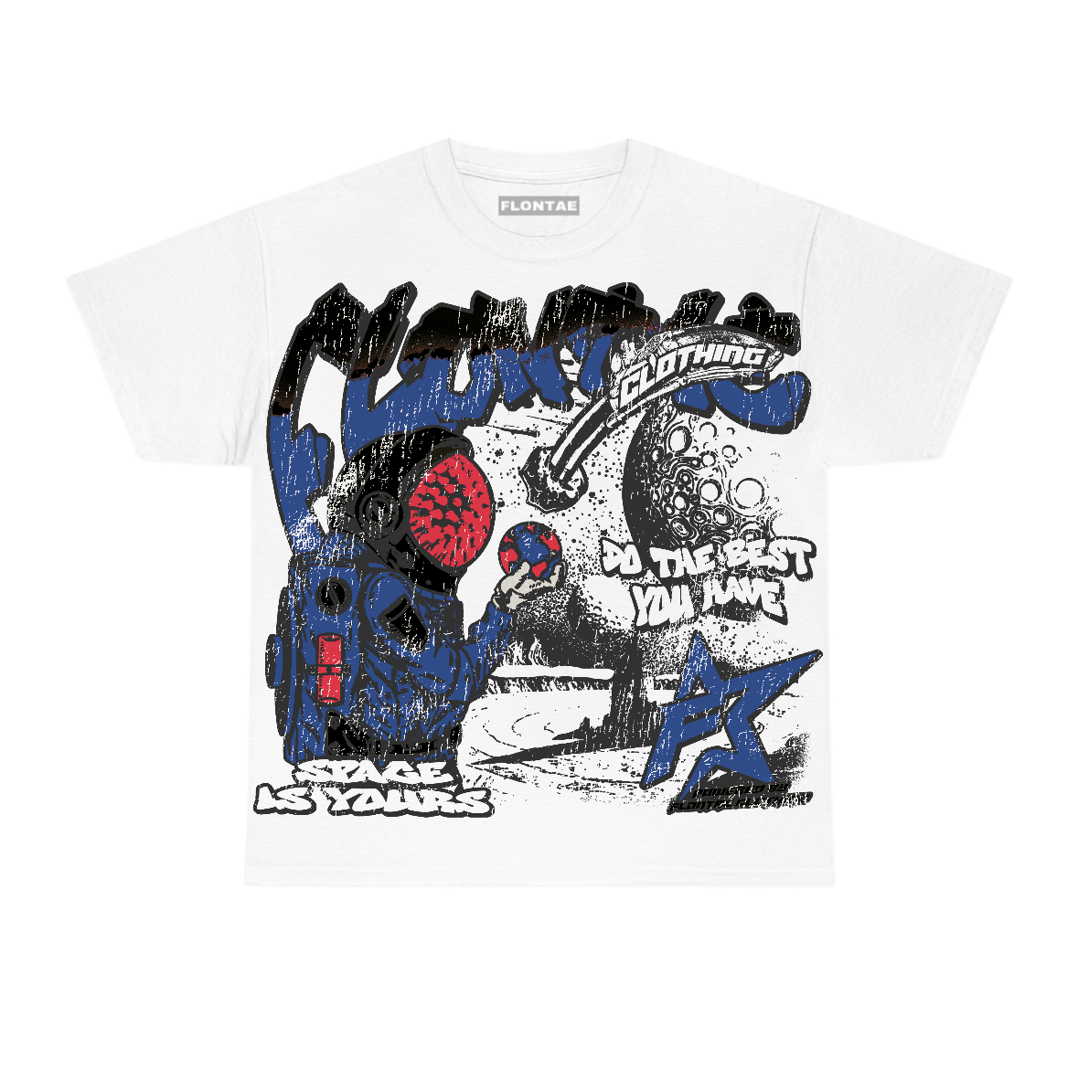 Rare Air 4s Flontae T-Shirt Space Is Yours Graphic