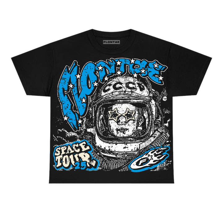 University Blue Reimagined 1s Flontae T-Shirt Get Around Graphic