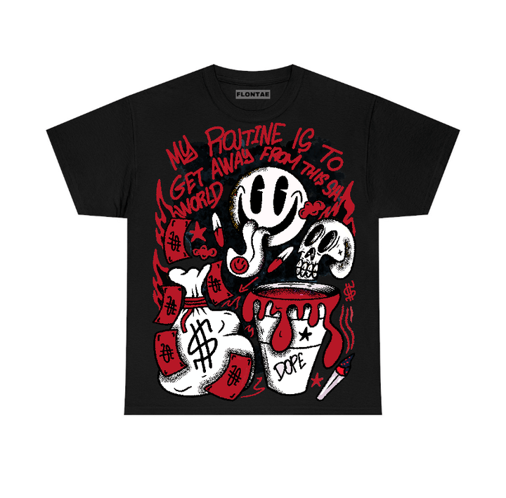 Flu Game 12s Flontae T-Shirt Stay Out Graphic