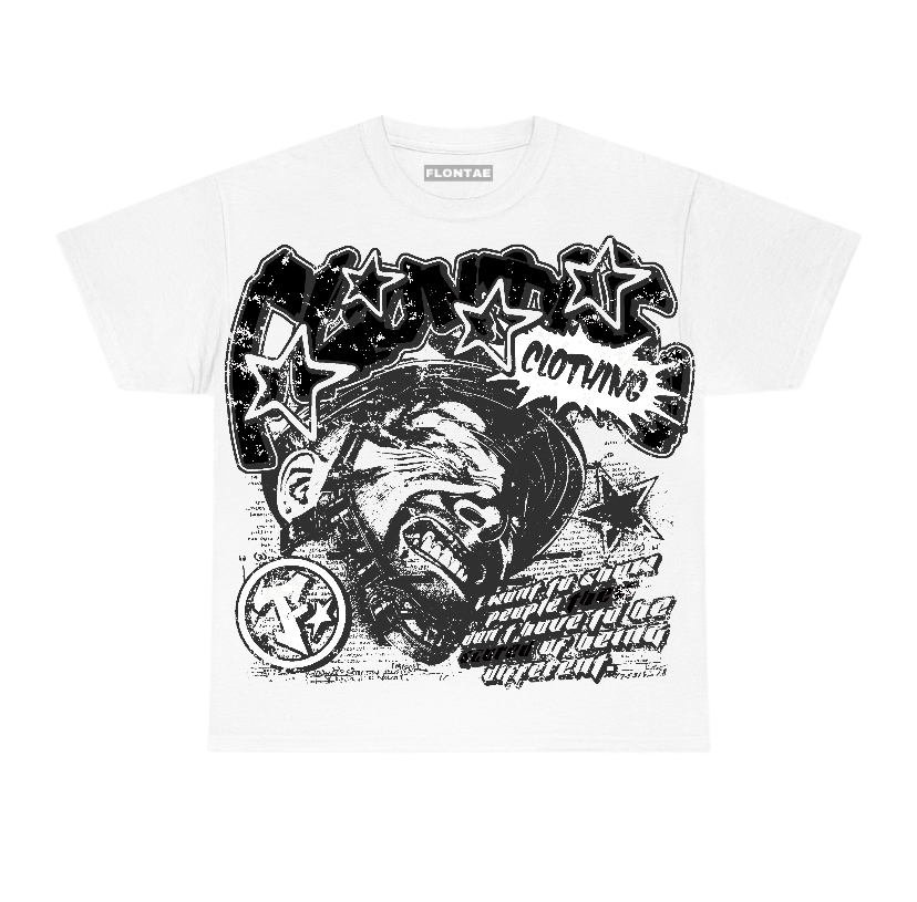 White Thunder 4s Flontae T-Shirt Be Unique Graphic