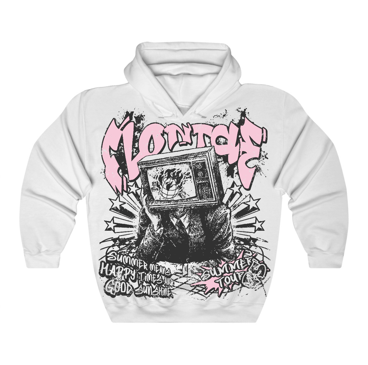35th Anniversary 5s Flontae Hoodie Happiness Graphic