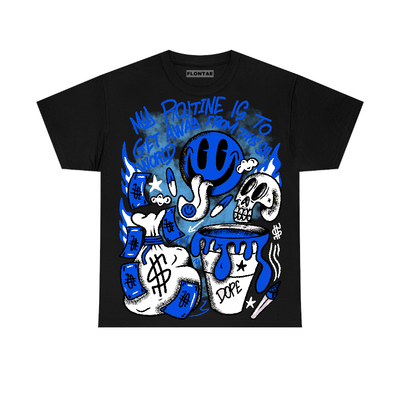 Blueberry 12s Flontae T-Shirt Stay Out Graphic