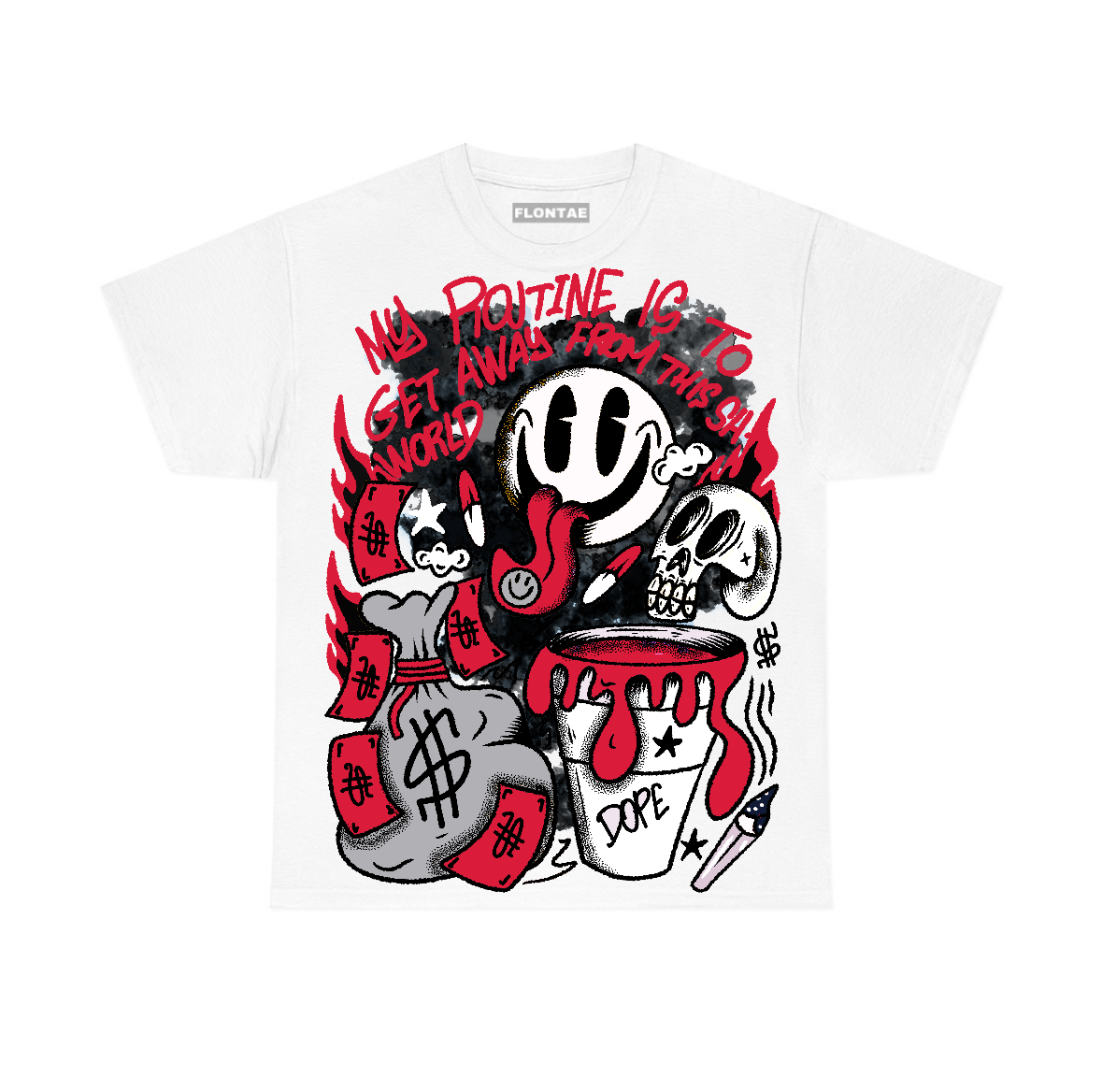 Toro Bravo 4s Flontae T-Shirt Stay Out Graphic