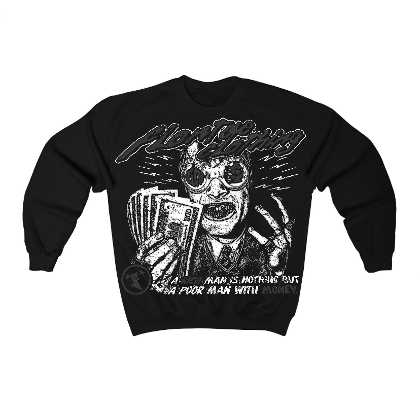 Black Cat 3s Flontae Crewneck Sweatshirt Not Better Graphic