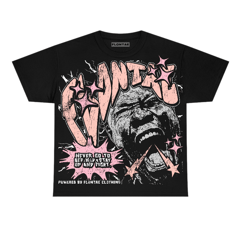 Legend Pink 11s Low Flontae T-Shirt Never Quit Graphic