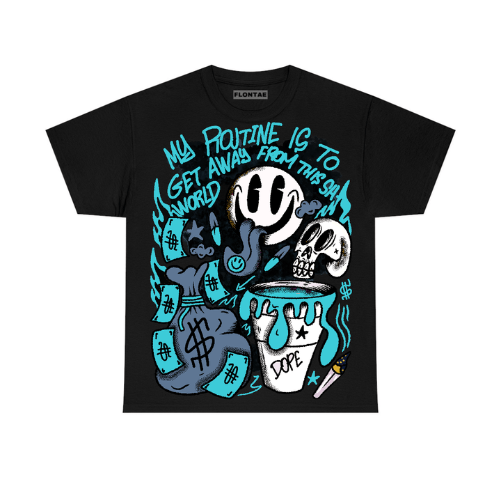 Gamma Blue 11s Flontae T-Shirt Stay Out Graphic