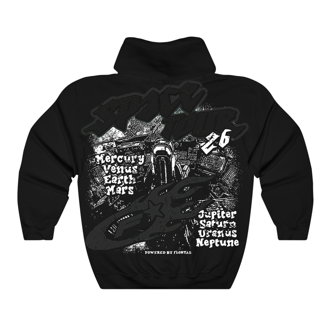 Black Cat 4s Flontae Hoodie Get Around Graphic