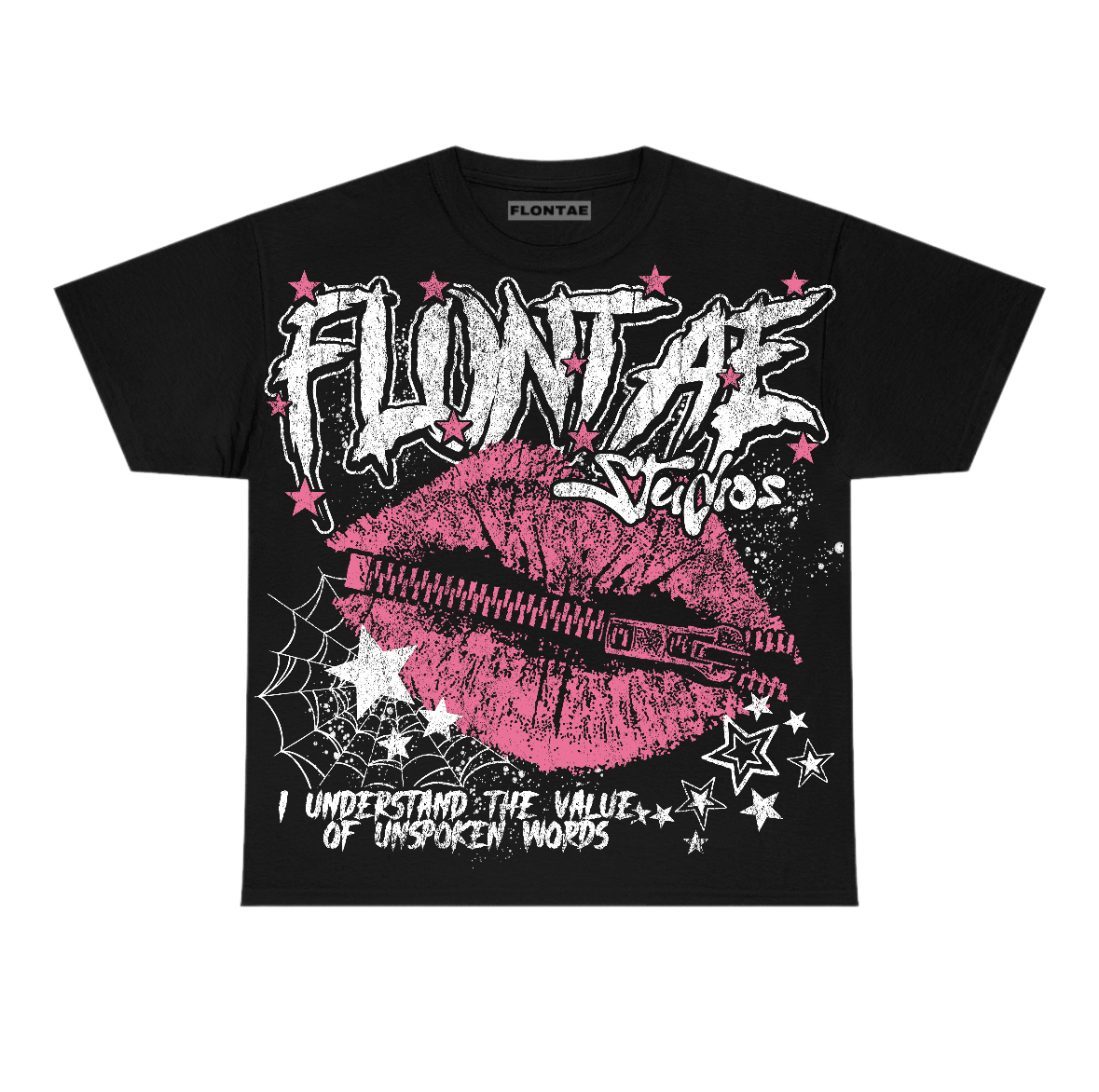 Flontae T-Shirt Unspoken Graphic